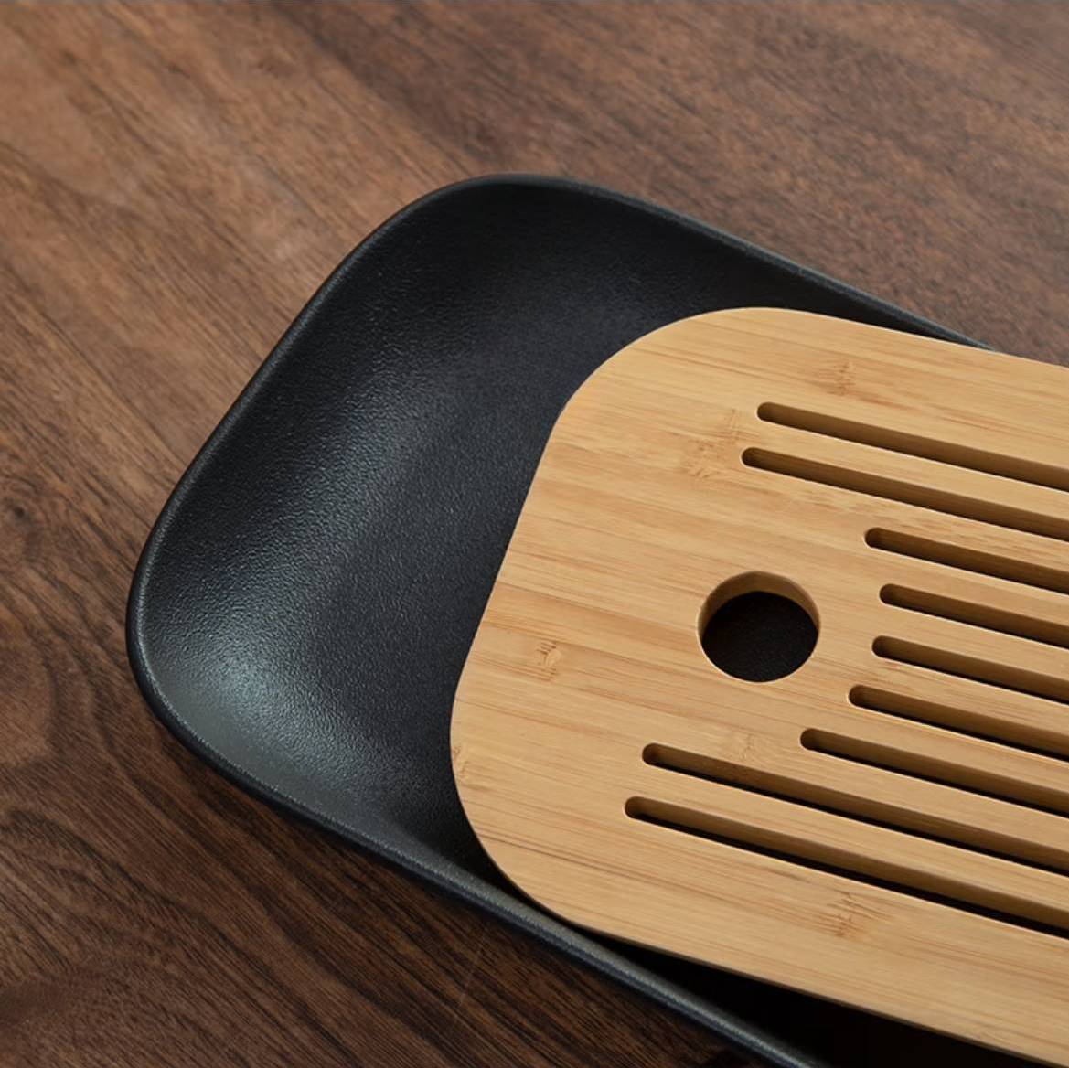 "Dongli" - Draagbaar theeservies met theeblad