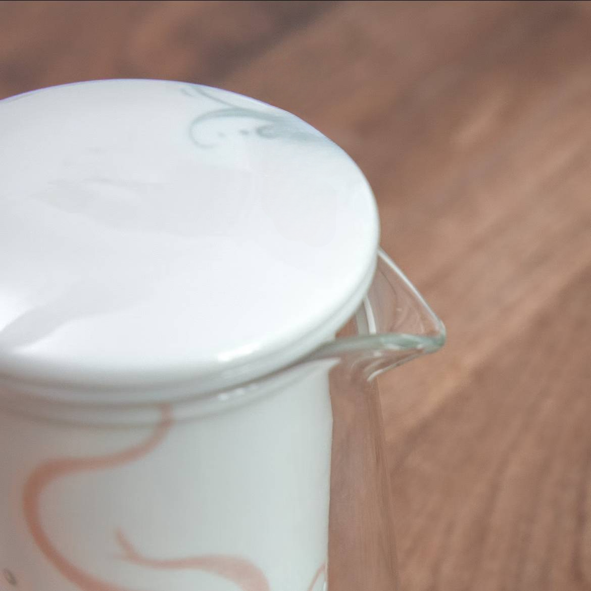 "Lotus" - Glazen theepot