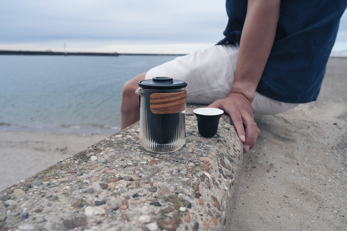 Gift For Tea Lovers | Latitude Quick Cup - Tea Drinking Set | Ci & Ti