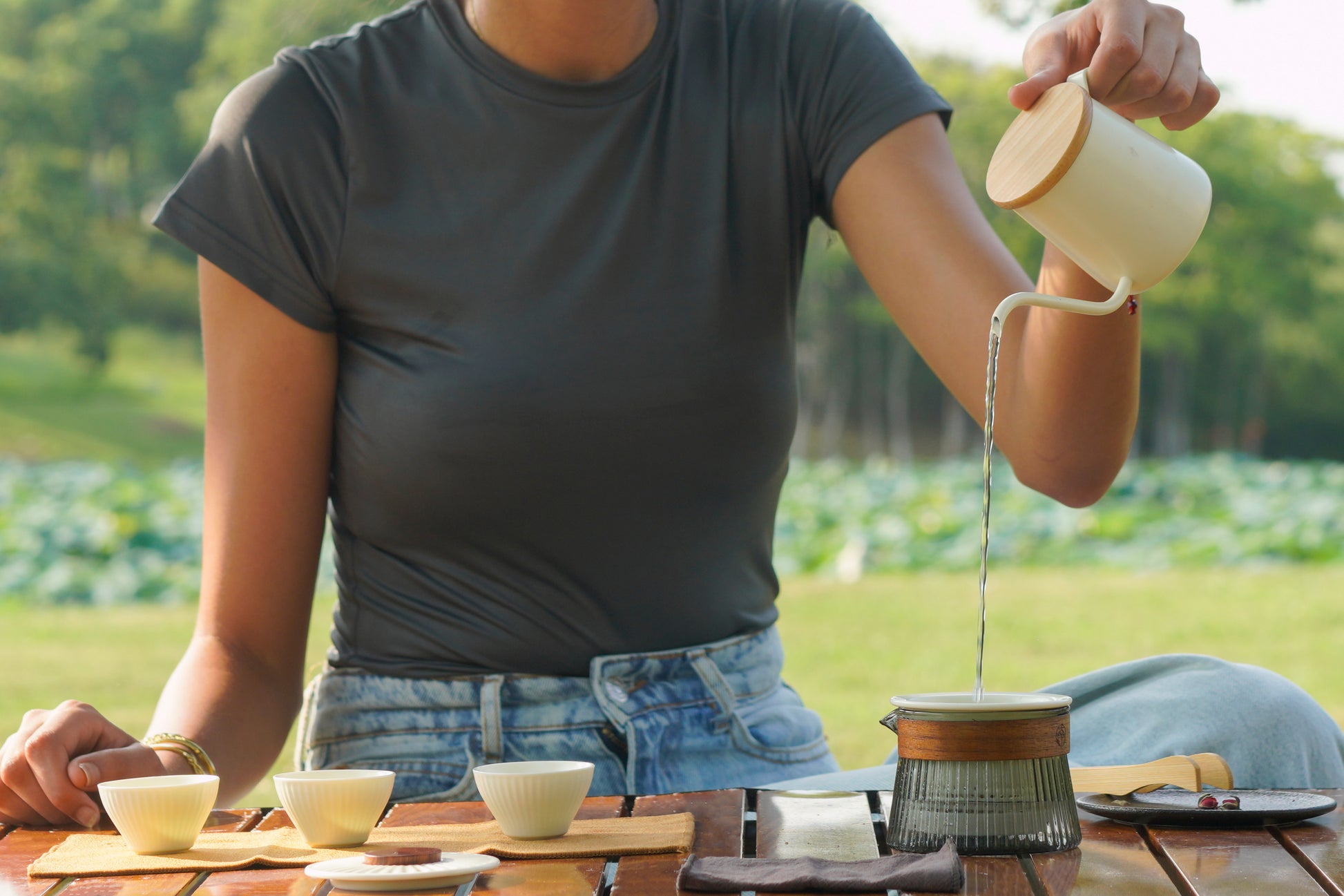 Gifts For Tea Drinkers | Dongli - Portable Tea Set for Travel| Ci & Ti