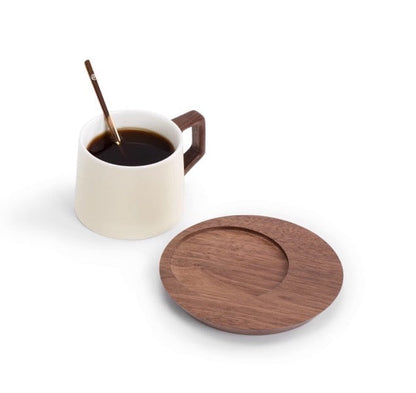 Coffee Cup And Saucer | "Half Sight" Coffee Cup | Ci & Ti