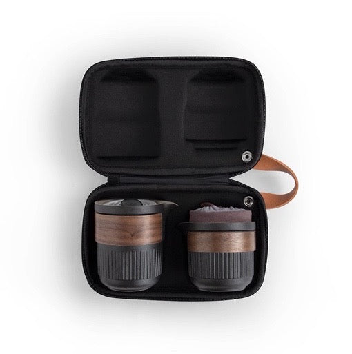 Travel Tea Set With Case | Karesansui - Portable Tea Set | Ci & Ti