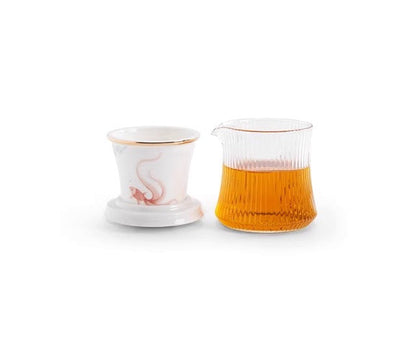 Traveling Tea Set | "Lotus" Portable Tea Set | Ci & Ti