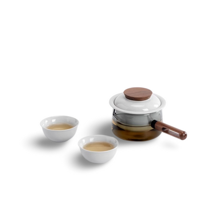 Chinese Travel Tea Set | Portable Tea Set - Zen Design | Ci & Ti